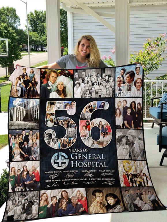 56 Years Of General Hospital Quilt Blanket