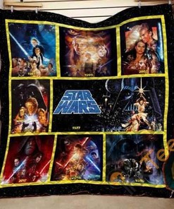 8 Episodes For Fans Star Wars Quilt Blanket Bedding Set