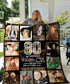 80 Years Of The Wizard Of Oz Quilt Blanket Bedding Set