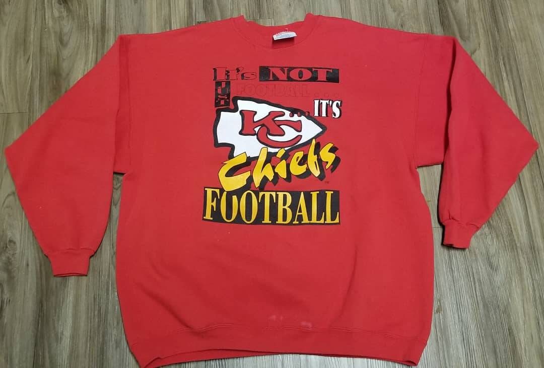 90s Kansas city chiefs crewneck,Kansas city chiefs sweatshirt
