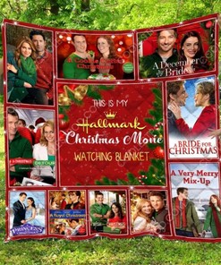 A Bride For Christmas Hallmark Christmas Movie Collection Quilt Blanket Bedding Set