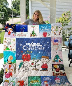 A Charlie Brown Christmas Quilt Blanket Bedding Set