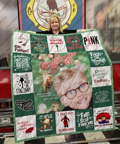 A Christmas Story Quilt Blanket Bedding Set For Fans