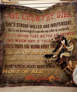 A Country Girl Like You And Me Quilt Blanket Bedding Set