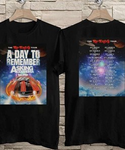 A Day To Remember 2021 Tour The Re-Entry Tour 2021 Music Tour T-Shirt
