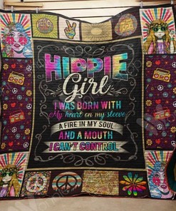 A Fire In My Soul Hippie Quilt Blanket Bedding Set