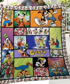 A Goofy Movie Blanket Gift For Fans Cartoon Movie Quilt