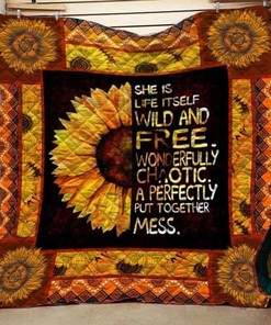 A Perfectly Put Together Mess Hippie Quilt Blanket Bedding Set