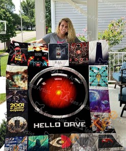 A Space Odyssey Quilt Blanket Bedding Set