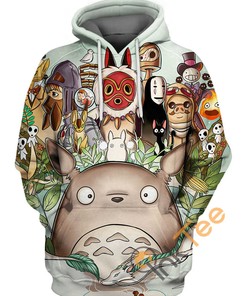 A Tribute Of Studio Ghibli Hoodie 3D