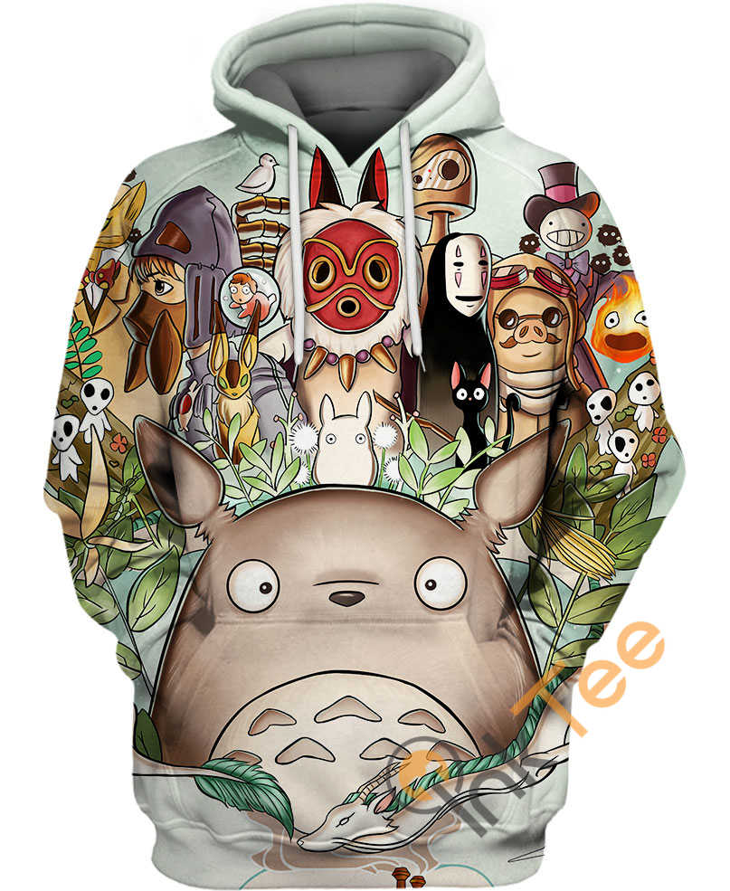 A Tribute Of Studio Ghibli Hoodie 3D