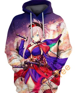 A Vibrant Flower Of Tengen Hoodie 3D