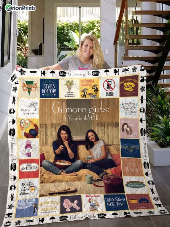 A Year IN A Life Gilmore Girls New Arrival Quilt Blanket Bedding Set
