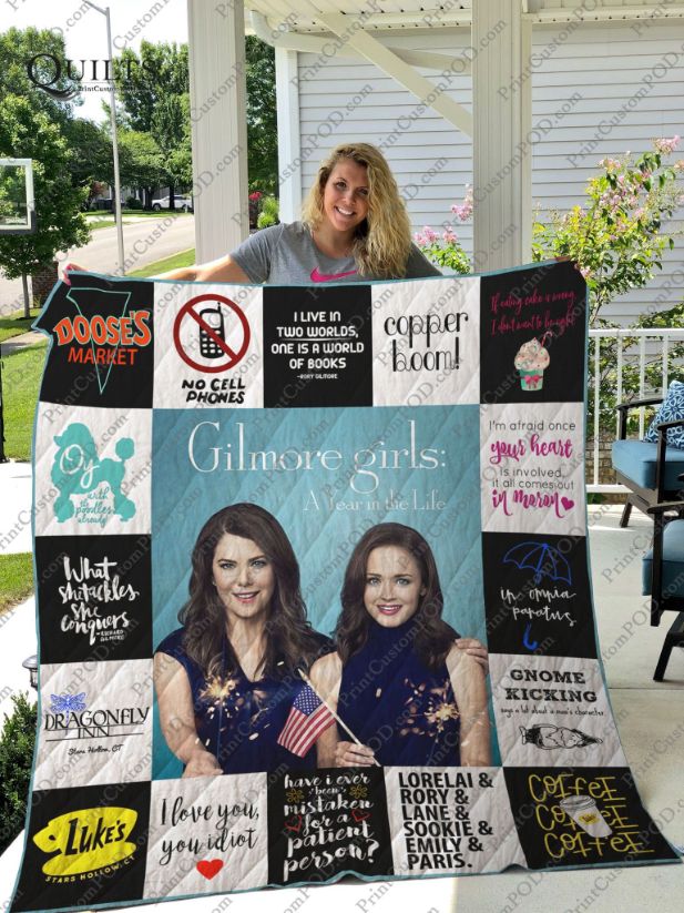 A Year In The Life Gilmore Girls Collection Quilt Blanket Bedding Set