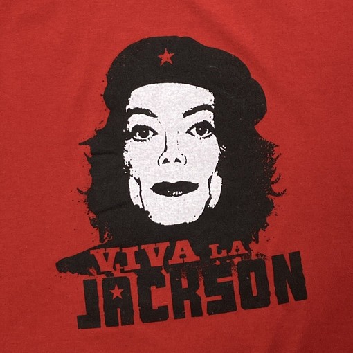 Â€Œviva La Jacksonâ€ Michael Jackson Revolutionary Tribute/Memorial T-Shirt 80S