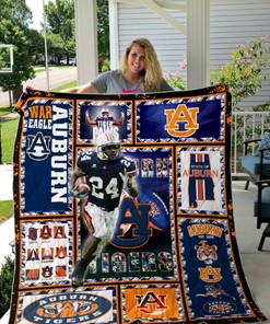 AU Ncaa Auburn Tigers Collected Quilt Blanket