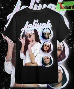 Aaliyah Singer Bootleg Favorite T-Shirt