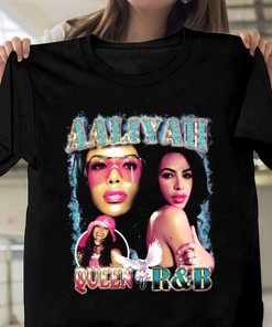 Aaliyah Vintage 90S Inspired T-Shirt