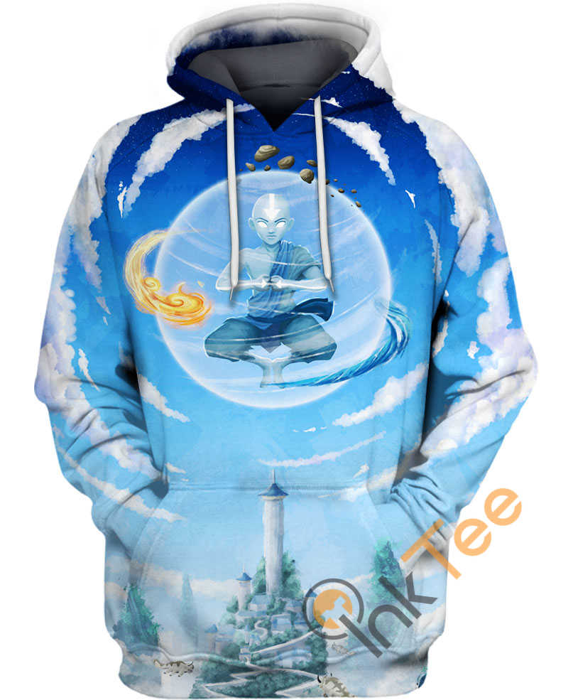 Aang Mastering Elements Hoodie 3D