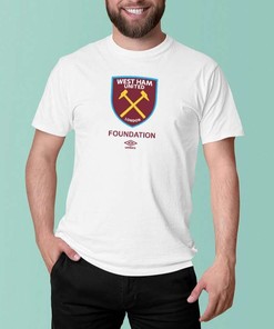Aaron Cresswell West Ham United London Whu Foundation Umbro T-Shirt