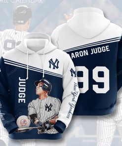 Aaron Judge New York Yankees MLB Men and Women 3D Hoodie