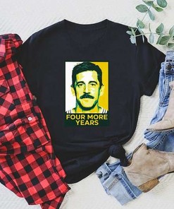 Aaron Rodgers Green Bay Packers Four More Years T-Shirt
