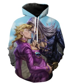Abbacchio And Giorno Golden Wind Jojo Bizarre Hoodie 3D