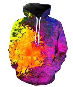 Abstract Color Epic Abstracts Hoodie 3D