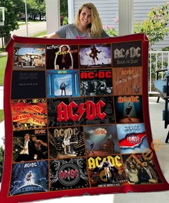 Ac/Dc Quilt Blanket Bedding Set