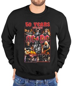 Acdc 50 Years 1973 2023 Signatures T-Shirt