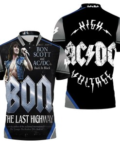 Acdc Bon Scott Bon The Last Highway Polo Shirt All Over Print Shirt 3d T-shirt