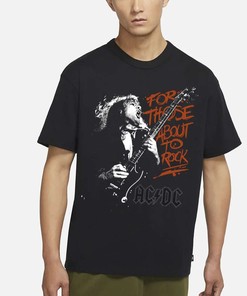 Acdc For Those About To Rock Vintage 80S Shirt