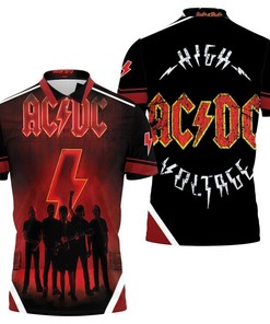 Acdc Pwr Up On Stage Polo Shirt All Over Print Shirt 3d T-shirt