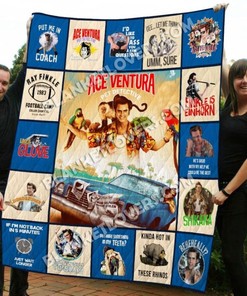 Ace Ventura Jim Carrey Movies Quilt Blanket Bedding Set