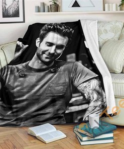 Adam Levine Sherpa Fleece Blanket Gifts for Family, for Couple