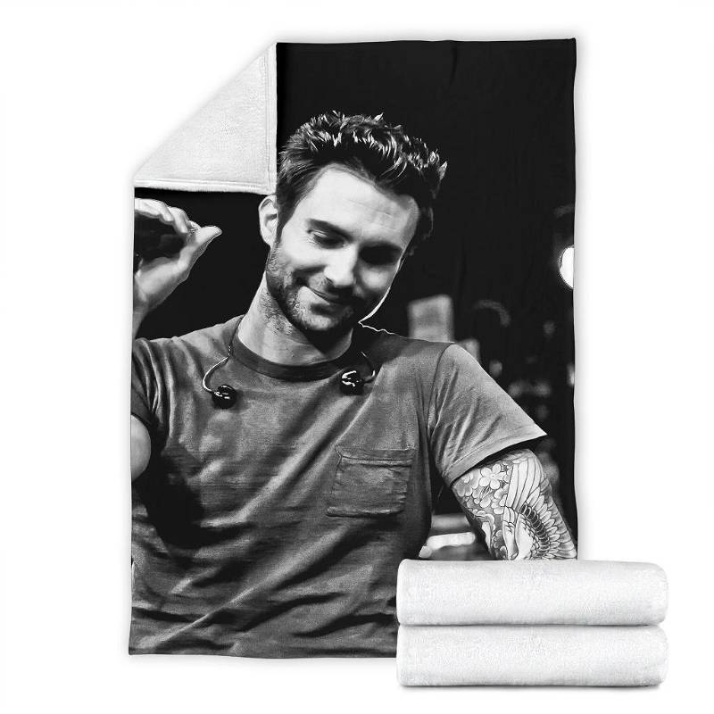 Adam Music Sherpa Fleece Blanket Gifts for Family, for Couple