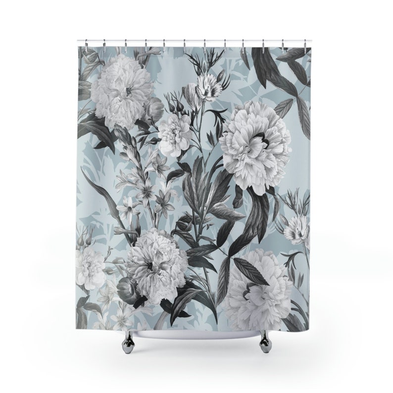 Add A Groovy Touch To Your Bathroom With Our 60's 70's Retro Shower Curtain - Image 2