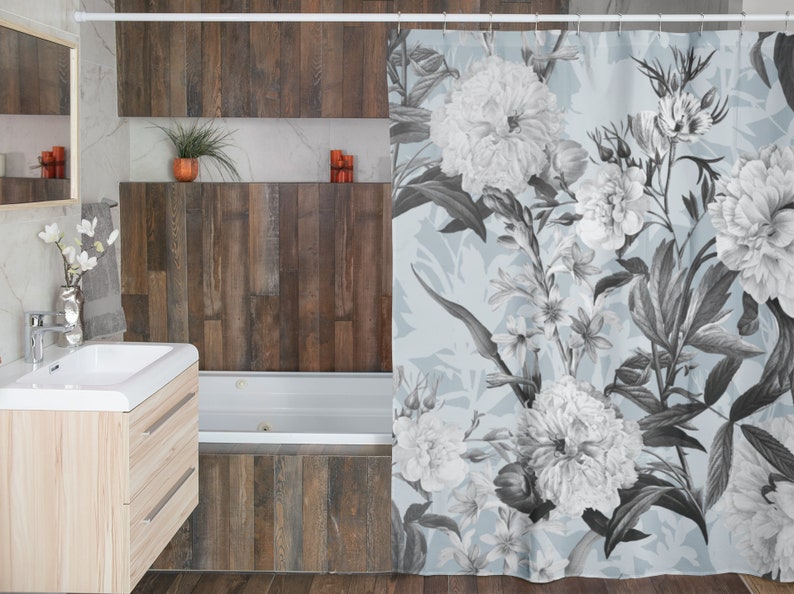 Add A Groovy Touch To Your Bathroom With Our 60's 70's Retro Shower Curtain - Image 4