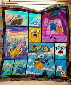 Adventure Time Quilt Blanket On Sale!