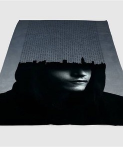Aesthetic Illustration Sherpa Fleece Blanket Gifts for Family, for Couple