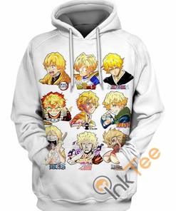 Agatsuma Zenitsu Hoodie 3D