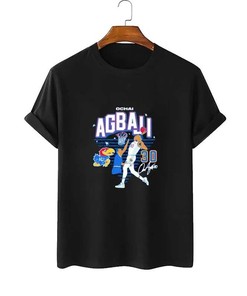Agbaji 30 Kansas Jayhawks Mens Basketball Signature Shirt
