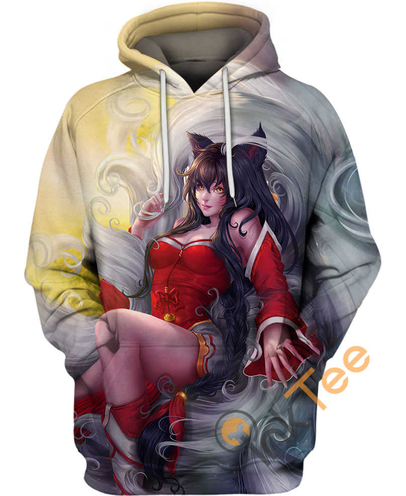 Ahri The Nine-tailed Fox Hoodie 3D