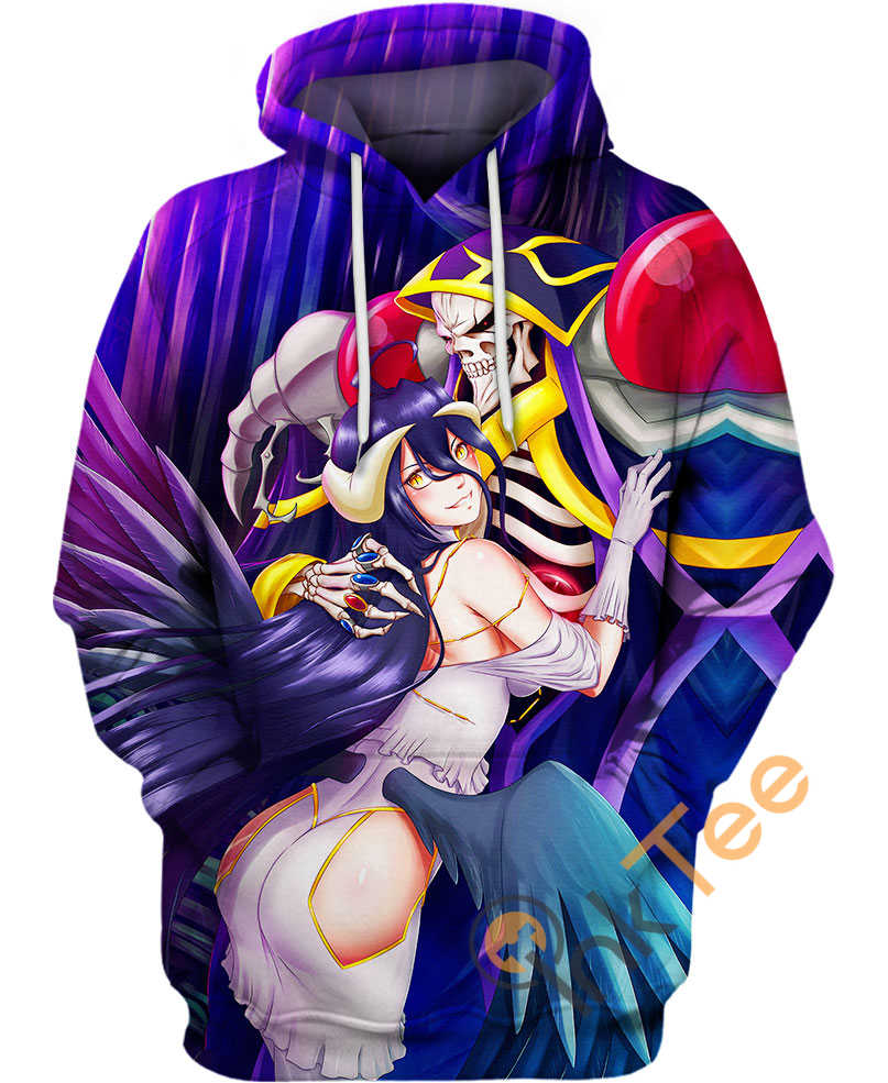 Ainz And Albedo Hoodie 3D