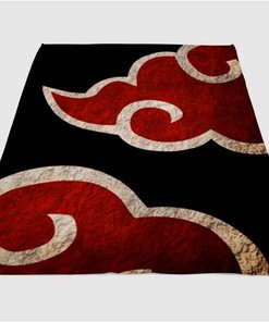 Akatsuki Logo Sherpa Fleece Blanket Gifts for Family, for Couple