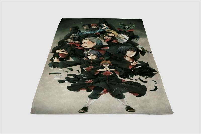 Akatsuki Sherpa Fleece Blanket Gifts for Family, for Couple