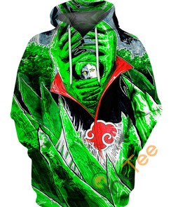Akatsuki Zetsu Hoodie 3D
