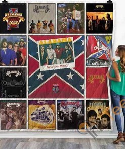 Alabama Albums Quilt Blanket Bedding Set