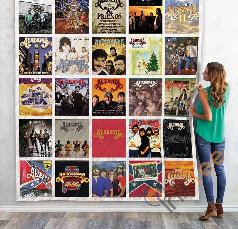 Alabama Albums V1 Quilt Blanket Bedding Set