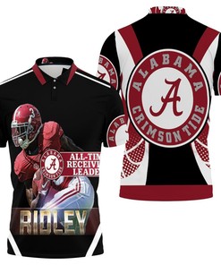 Alabama Crimson Tide 3 Calvin Ridley Polo Shirt All Over Print Shirt 3d T-shirt